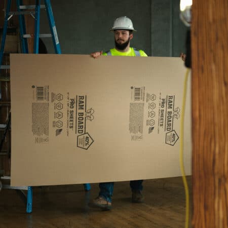Installing Ram Board Pro Sheets