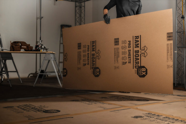 Floor Protection Sheets Ram Board Pro Sheets®