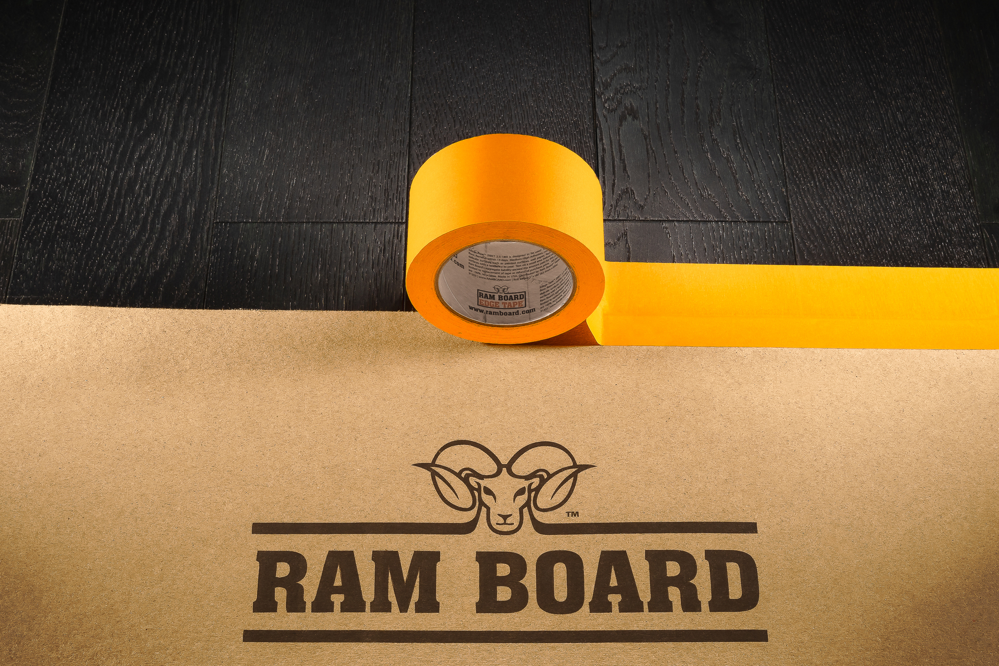 Ram board edge tape