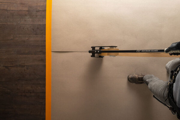 Ram board seamer being used on ram board