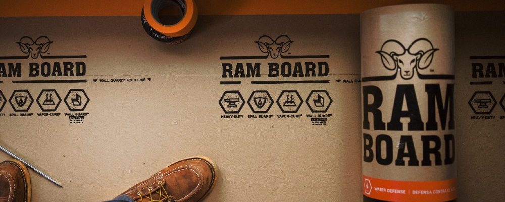 roll of ram board