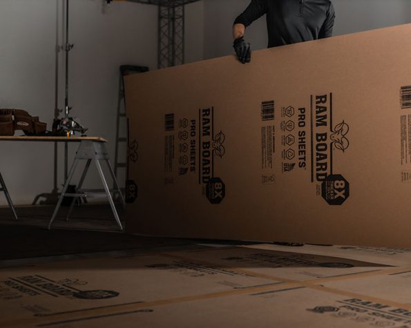 Ram Board Pro Sheets Heavy-Duty Floor Protection Sheets